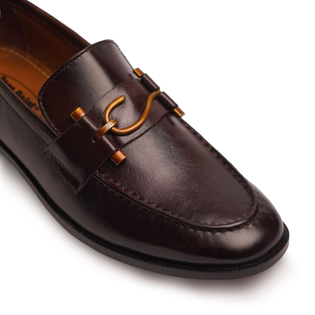 Elegant Dark Brown Horsebit Loafers – Premium Formal Slip-Ons for Men